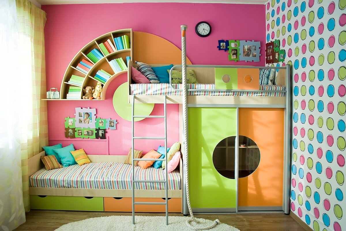 Детская комната для девочки. Идеи дизайна для маленькой принцессы + 35 фото
