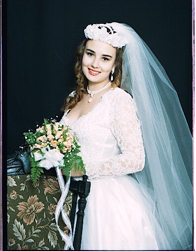 Выкройка Burda (Бурда) 8057 — Свадебное платье