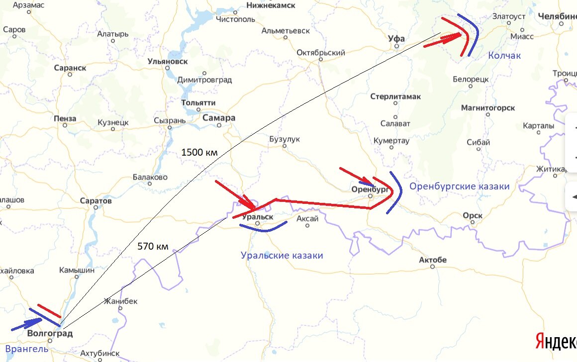 Где проходил колчак в сибири карта
