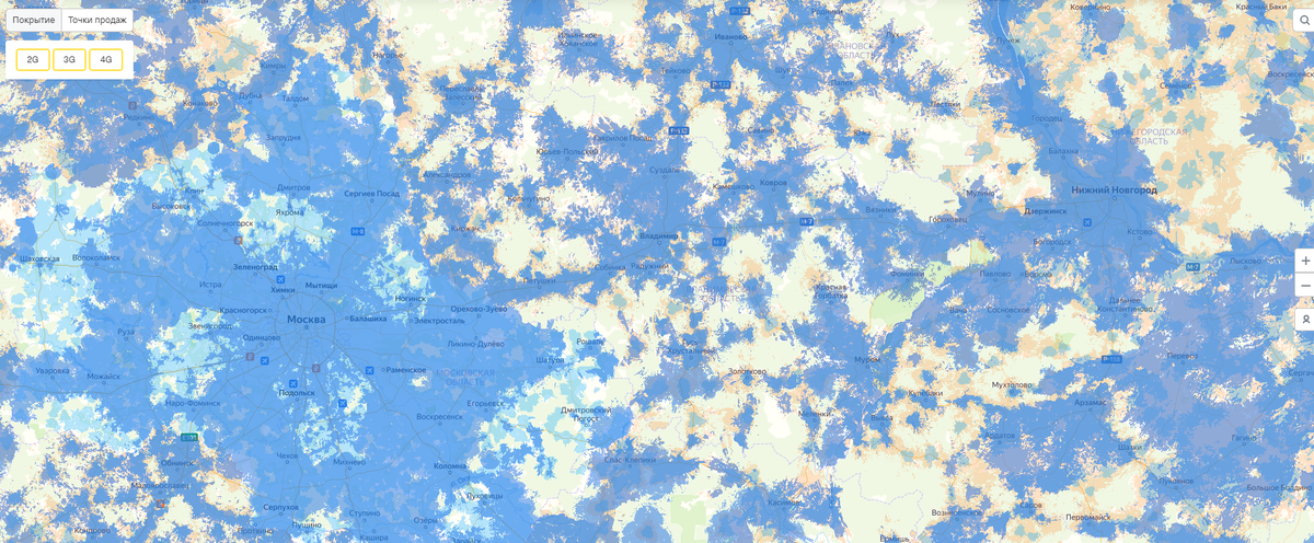Сайт мобильной связи 