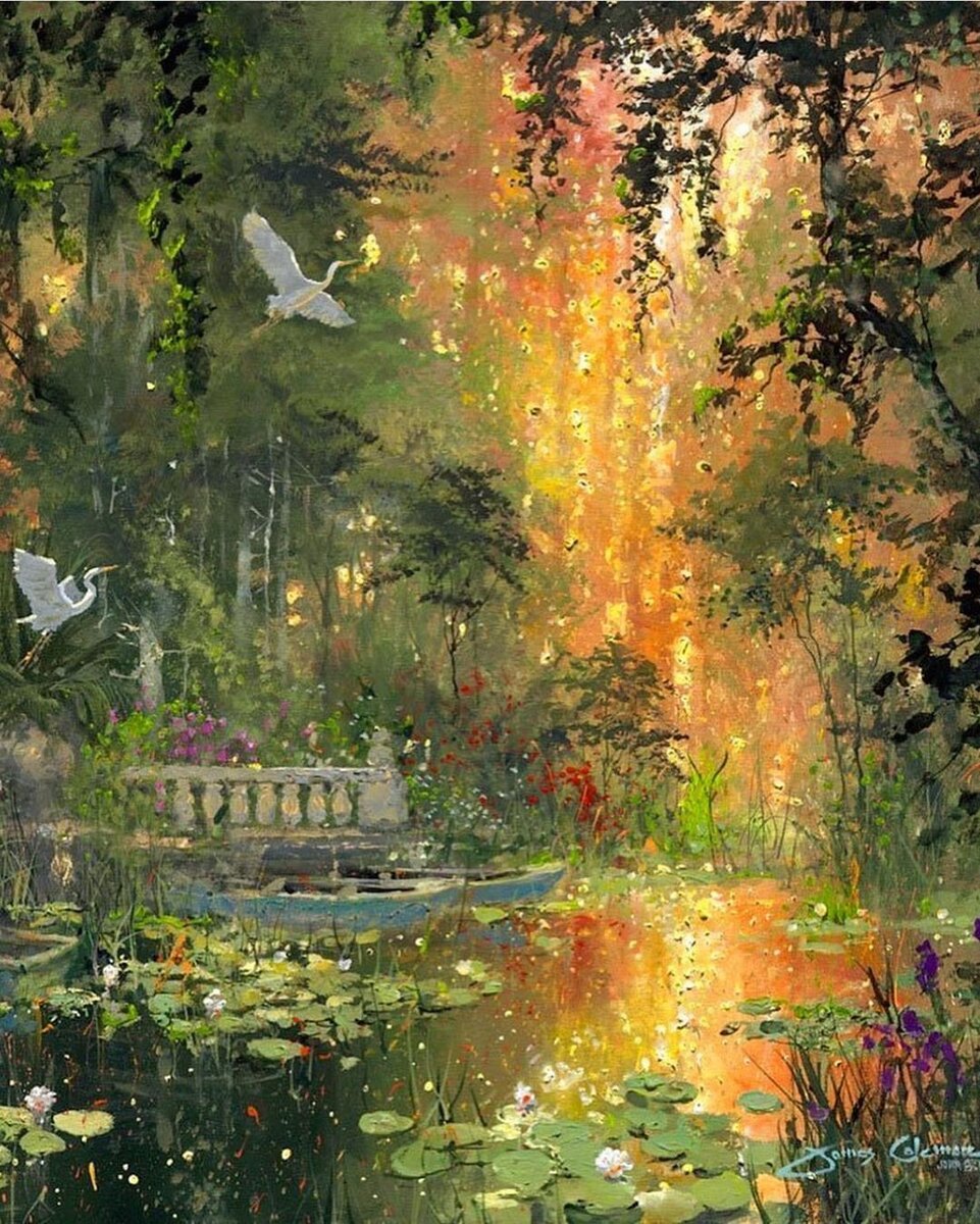 Джеймс Коулман / James Coleman,  "Majestic Light"