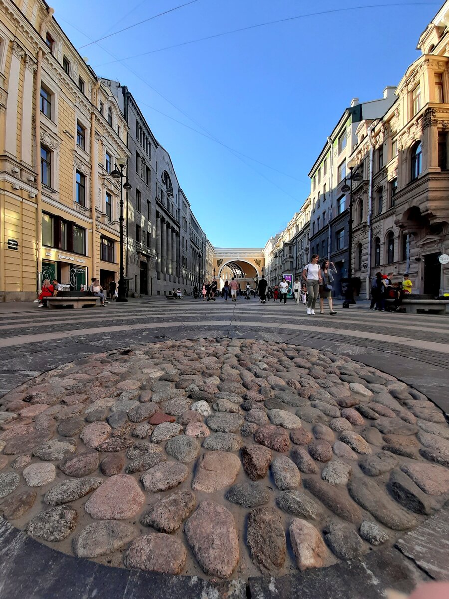 Невский проспект Санкт Петербург мощение