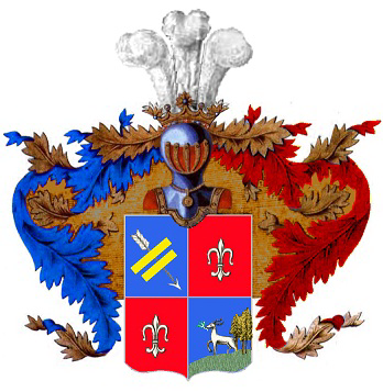 Герб князей Ромодановских-Ладыженских, бывших владельцев сельца Сенино