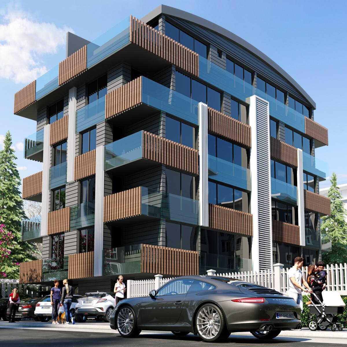 Район Муратпаша, Анталия - выгодное расположение и отличный проект!