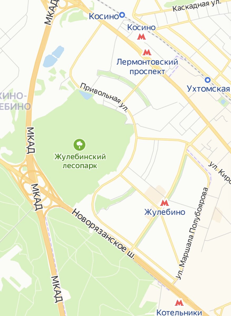 жулебино в москве