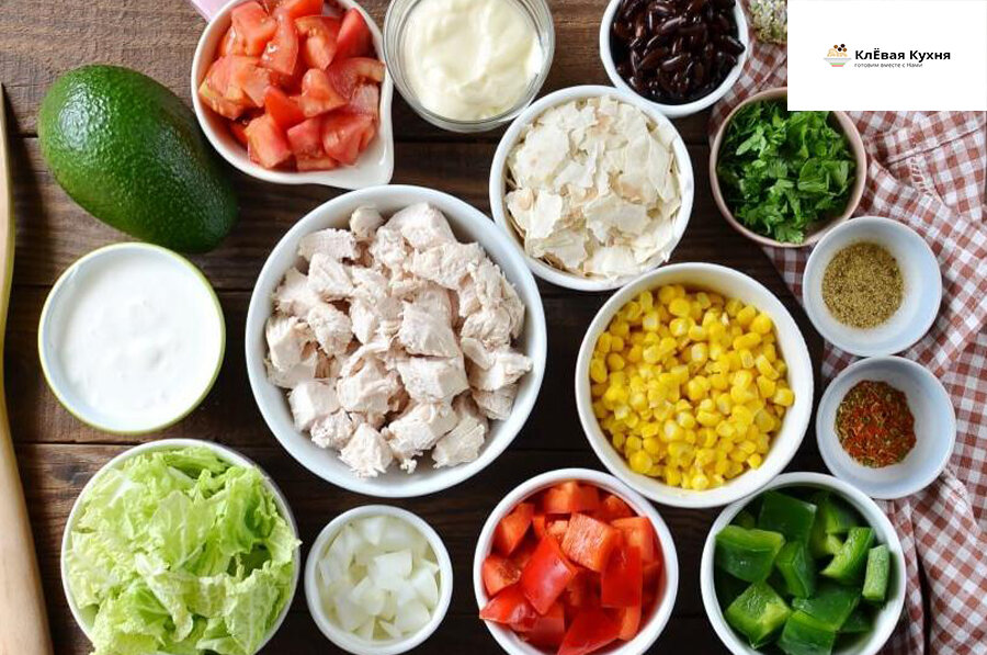 индигриенты для салата