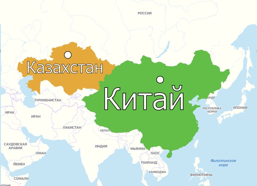 Турция китай карта. Китай и Казахстан на карте. Казахстан и Китай на карте мира. Карта Россия Китай Казахстан. Граница Казахстана и Китая