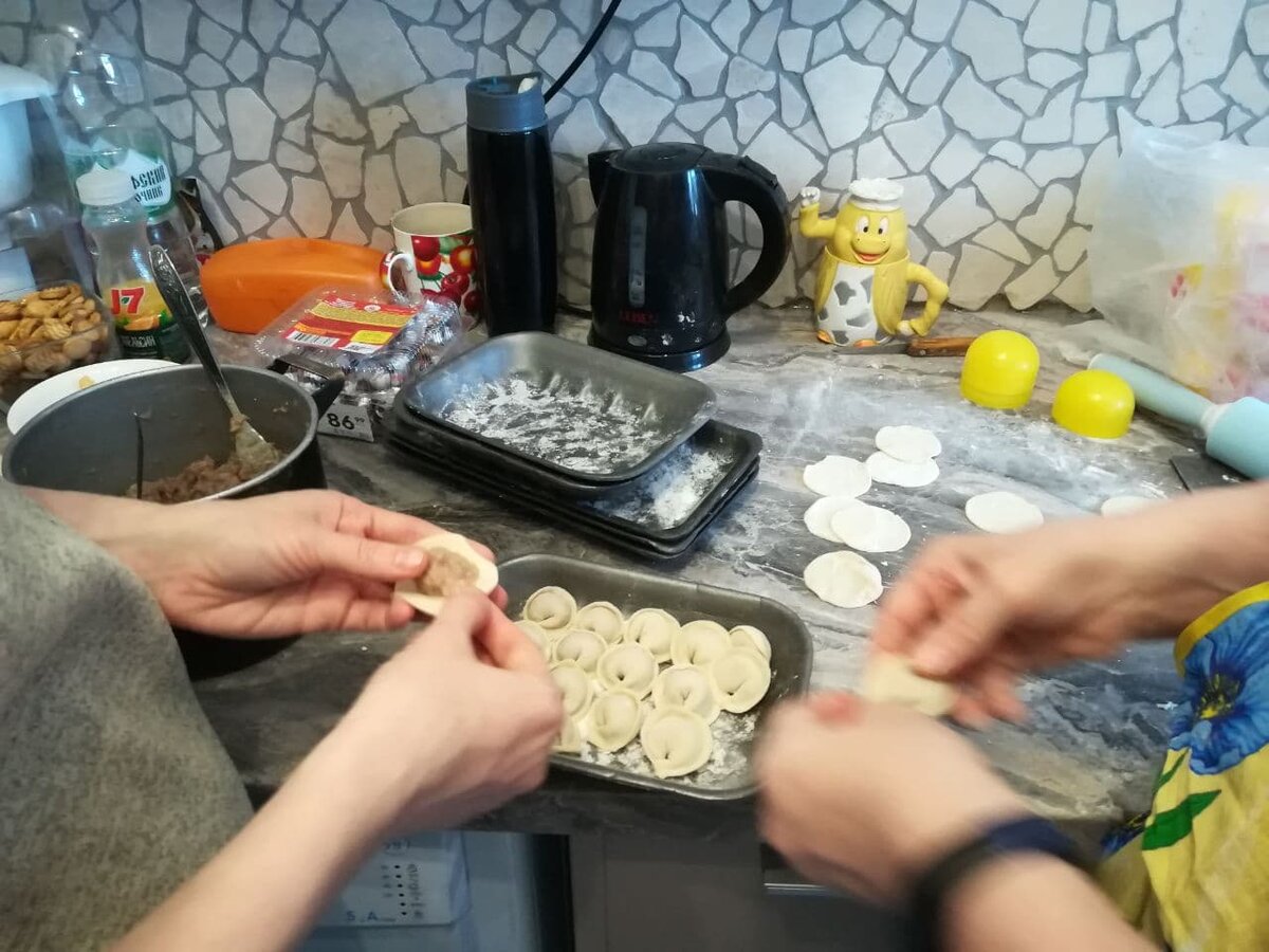 Пельмени для гадания на святки после рождества