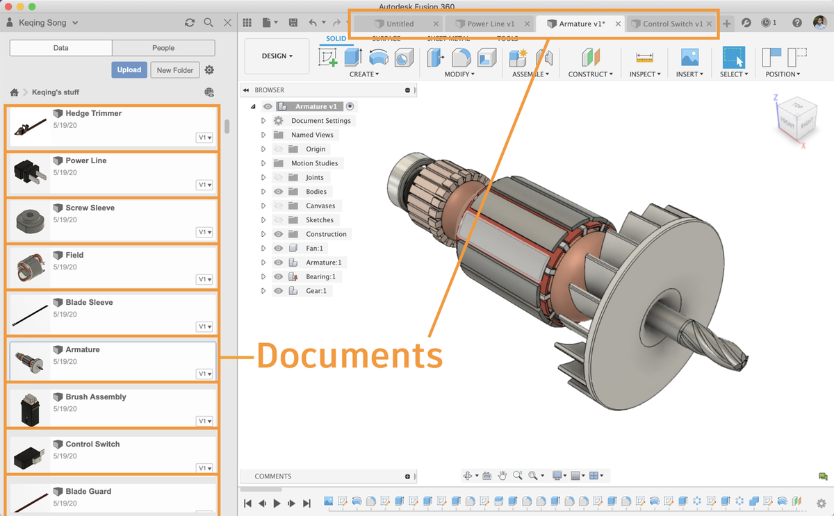 Подробно про лимит в 10 документов в Personal Fusion 360 | Дядя Паша про Fusion  360 | Дзен