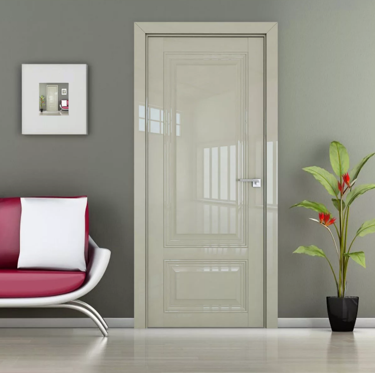 Глянцевые двери в интерьере — яркий акцент на неординарном стиле