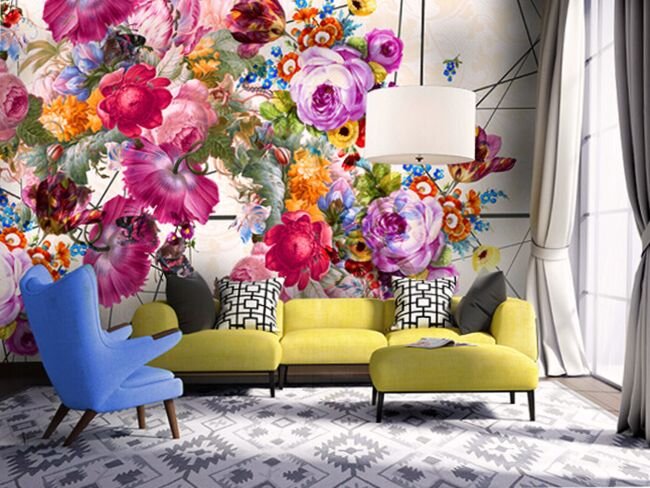 Роспись в интерьере