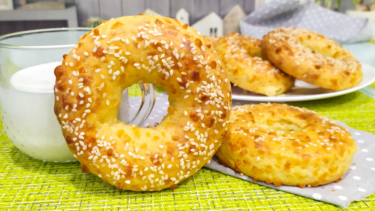 Сырные Колечки с творогом