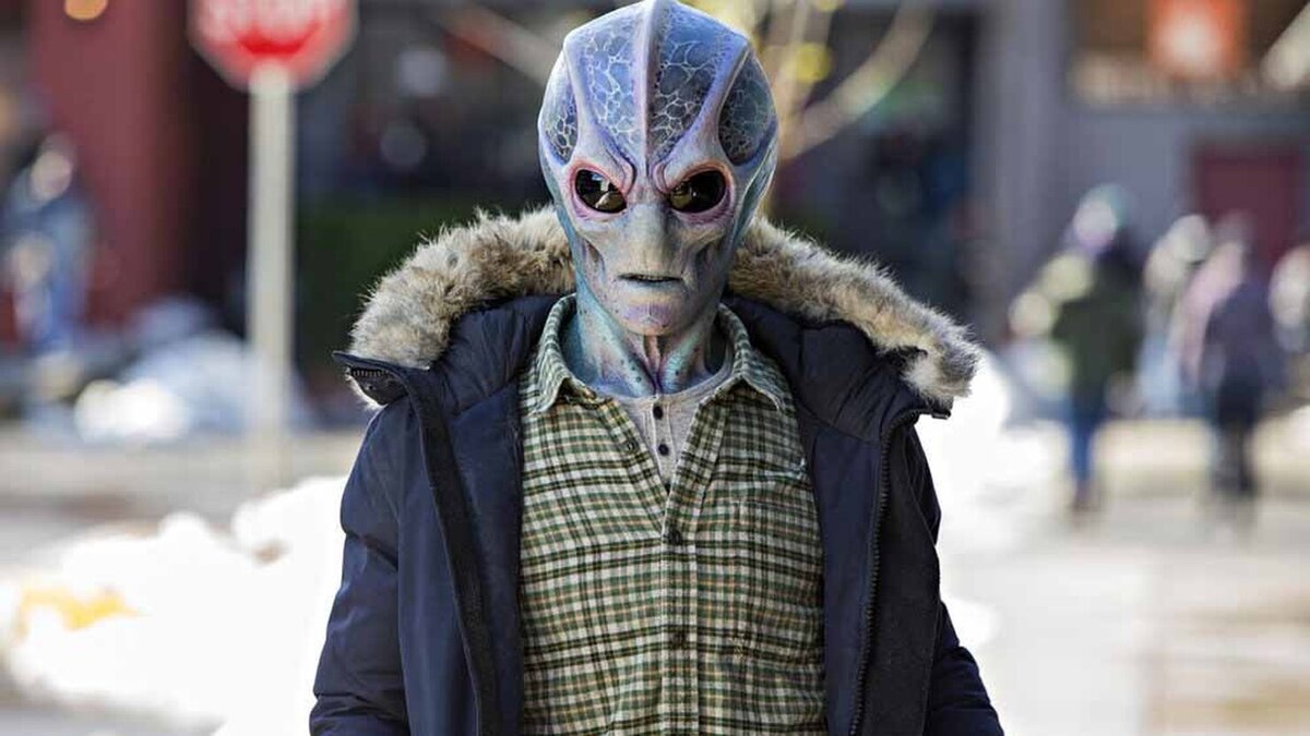 Кадр из сериала "Засланец из космоса"