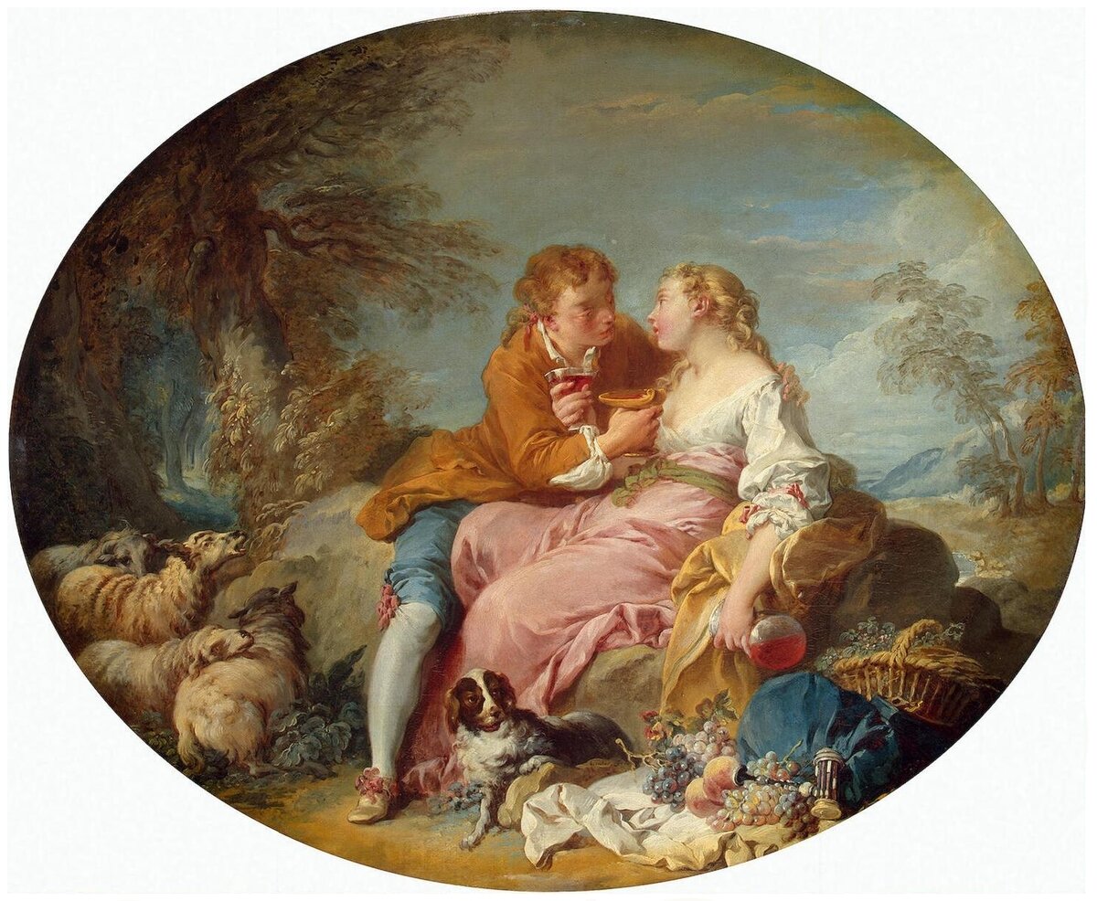 Франсуа Буше. «Пастораль», 1730-е