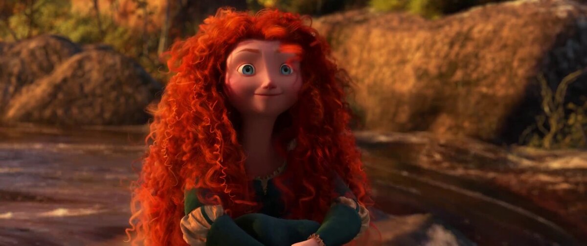 кадр из мультфильма « Храбрая сердцем»