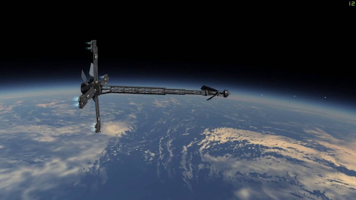 Ядерный космический буксир.