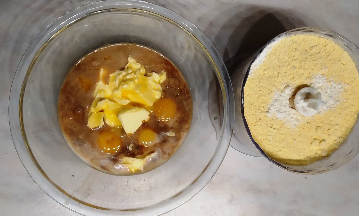 сухие и мокрые ингредиенты