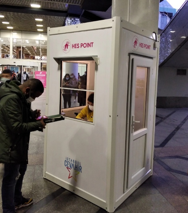 Хес-поинт в Стамбуле, фото автора. 