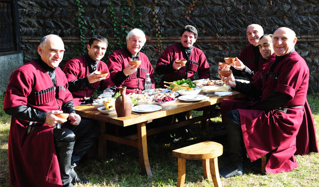 Кавказское застолье