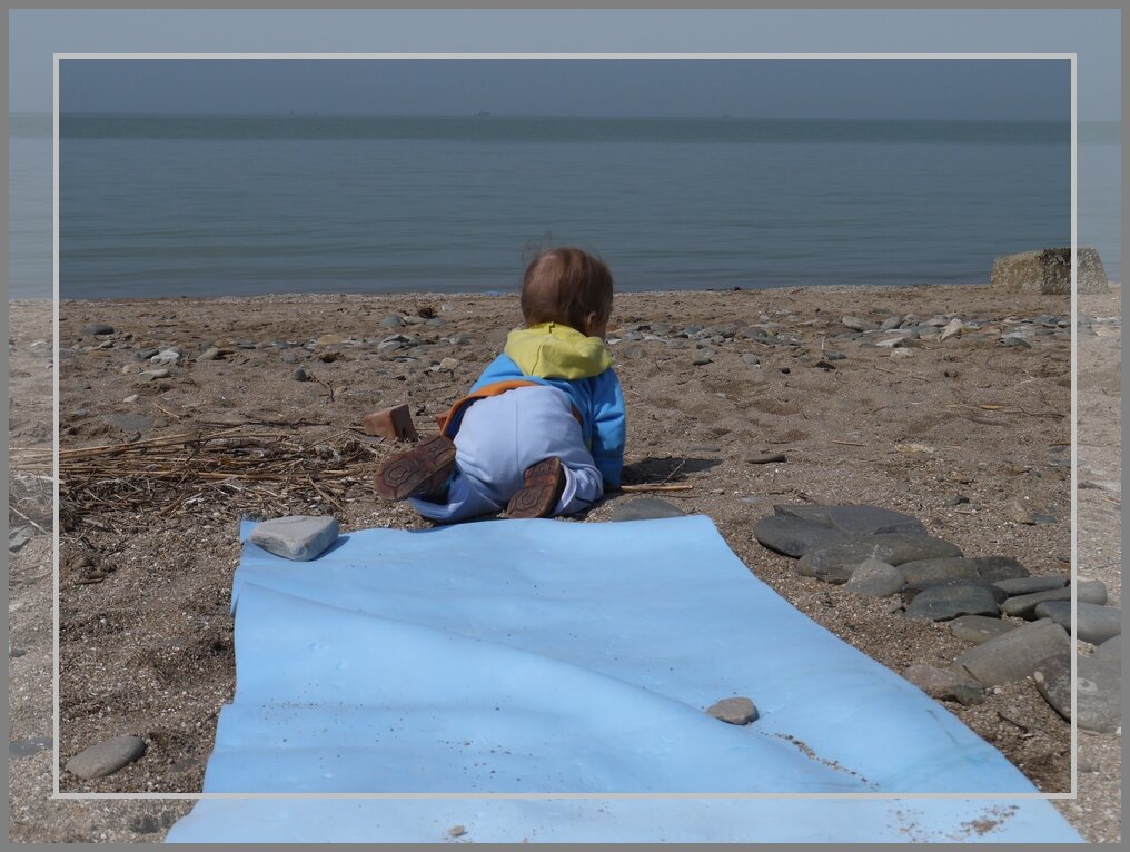 Ейск в апреле, когда уже можно ходить на пляж