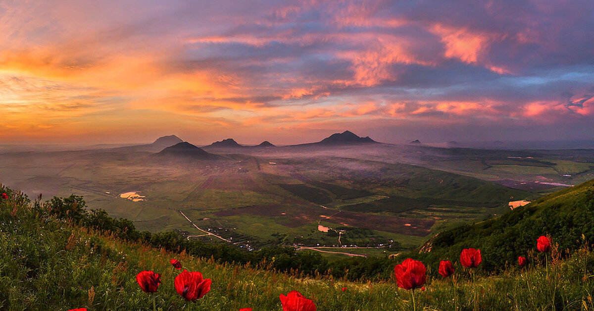 Гора Бештау в Пятигорске