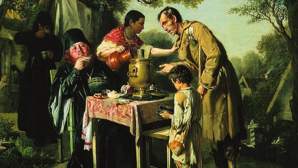 Чаепитие в мытищах описание картины