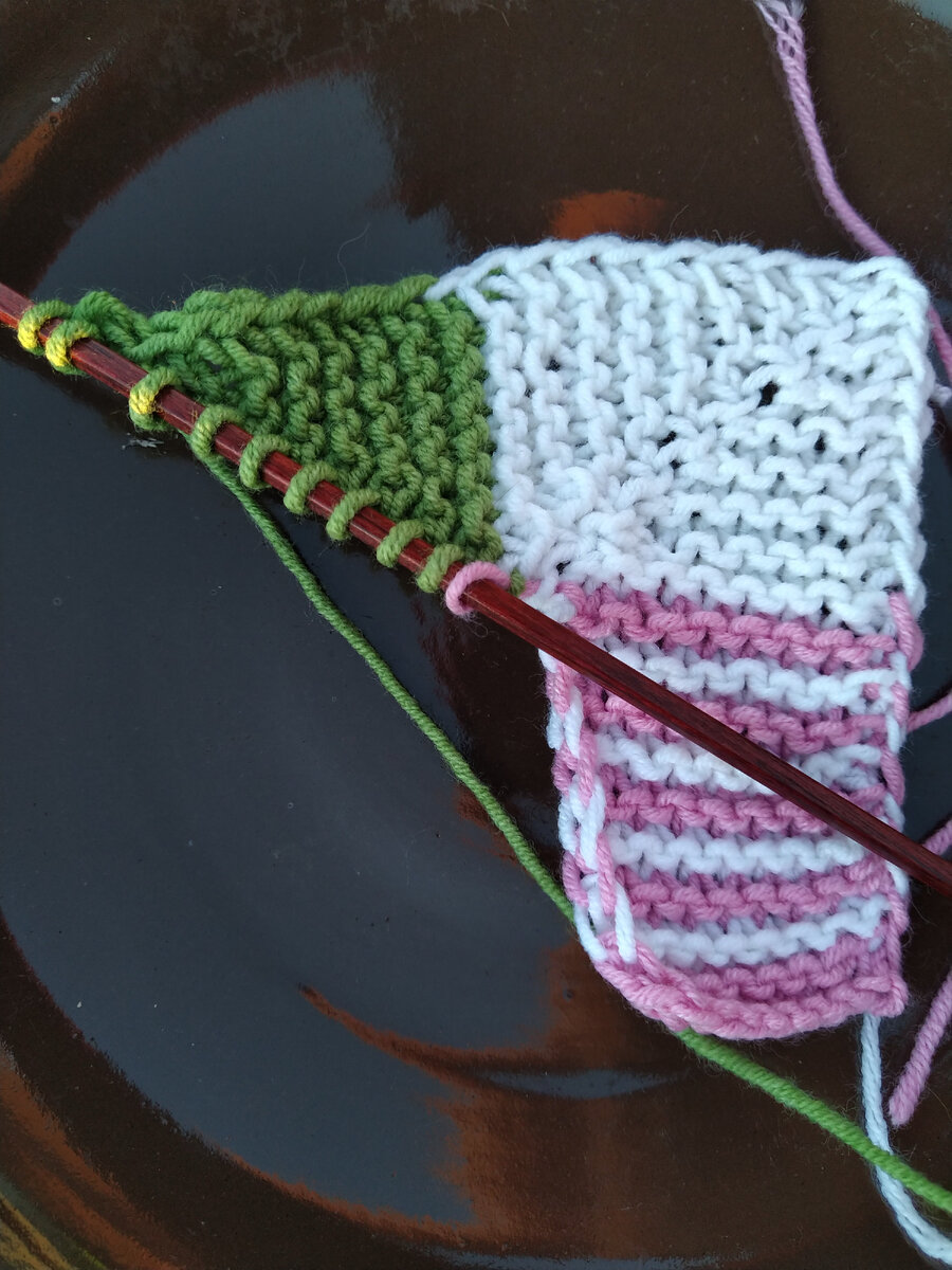 И теперь второй треугольник для окончательного разворота.