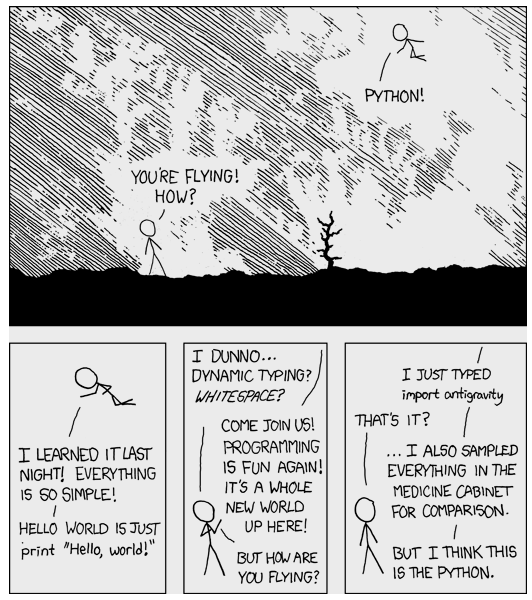 Комикс с сайта https://xkcd.com/353/