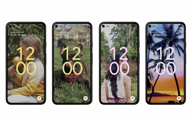 Внешний вид Android 12