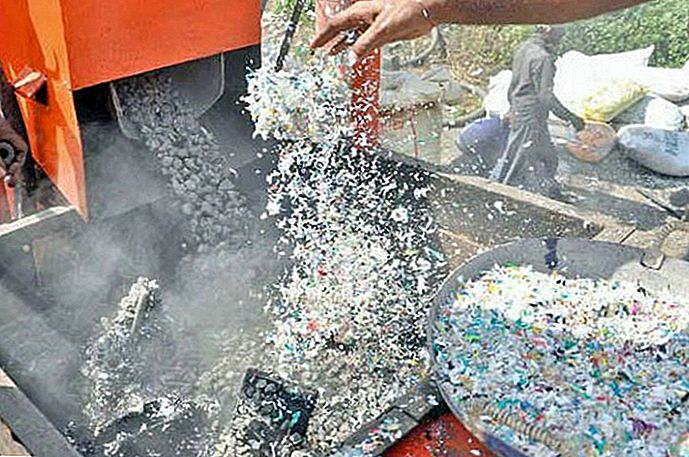 Пластиковая крошка