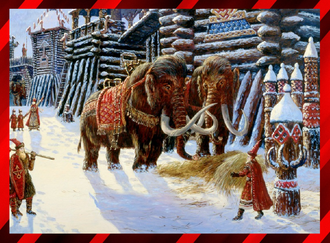 Фрагмент картины Всеволода Иванова