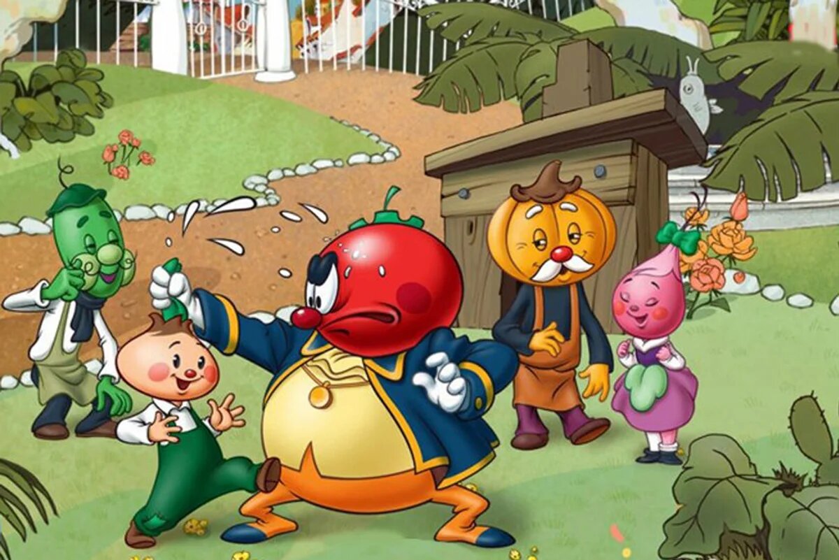 В мире Чипполино по большому счёту тоже всех овощей всё устраивало. 