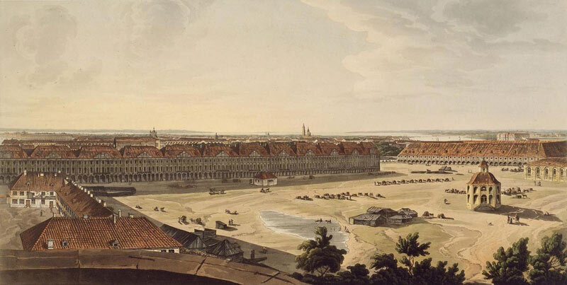 Здание Двенадцати коллегий на Васильевском острове. Источник: ru. wikipedia.org