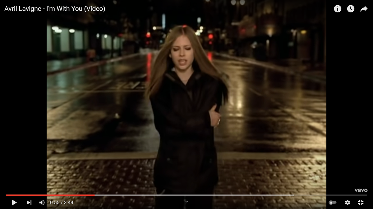 Кадр из клипа I'm with you
