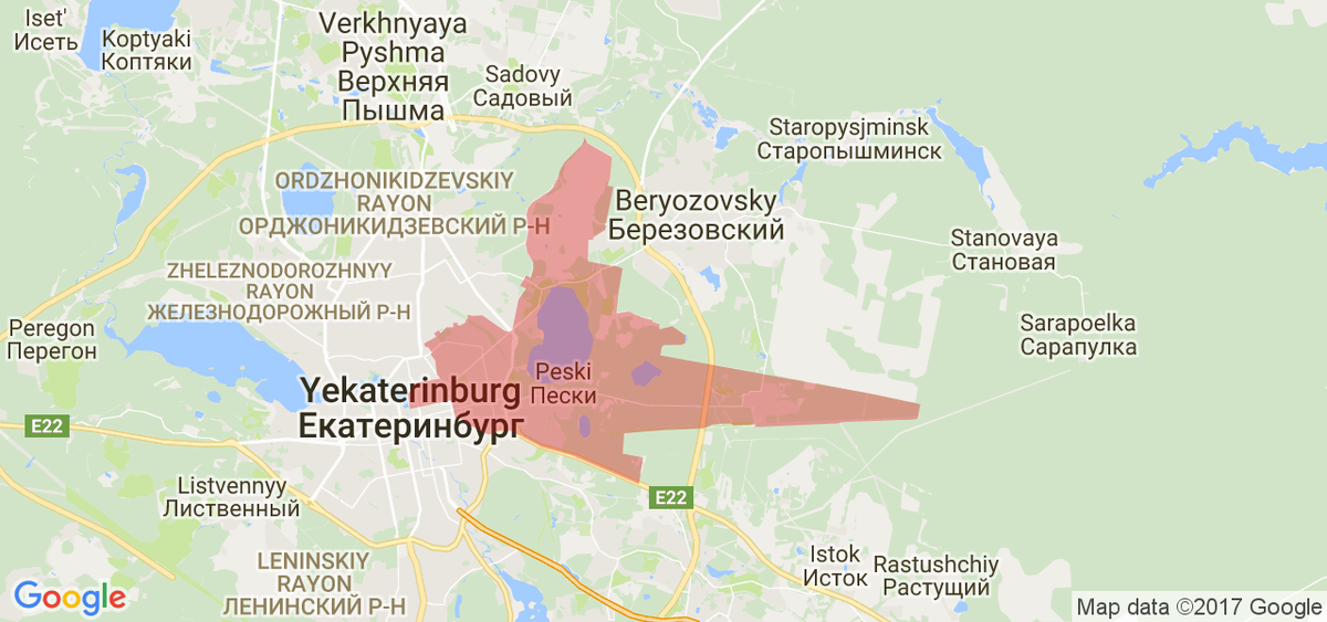 Карта екатеринбурга в реальном времени