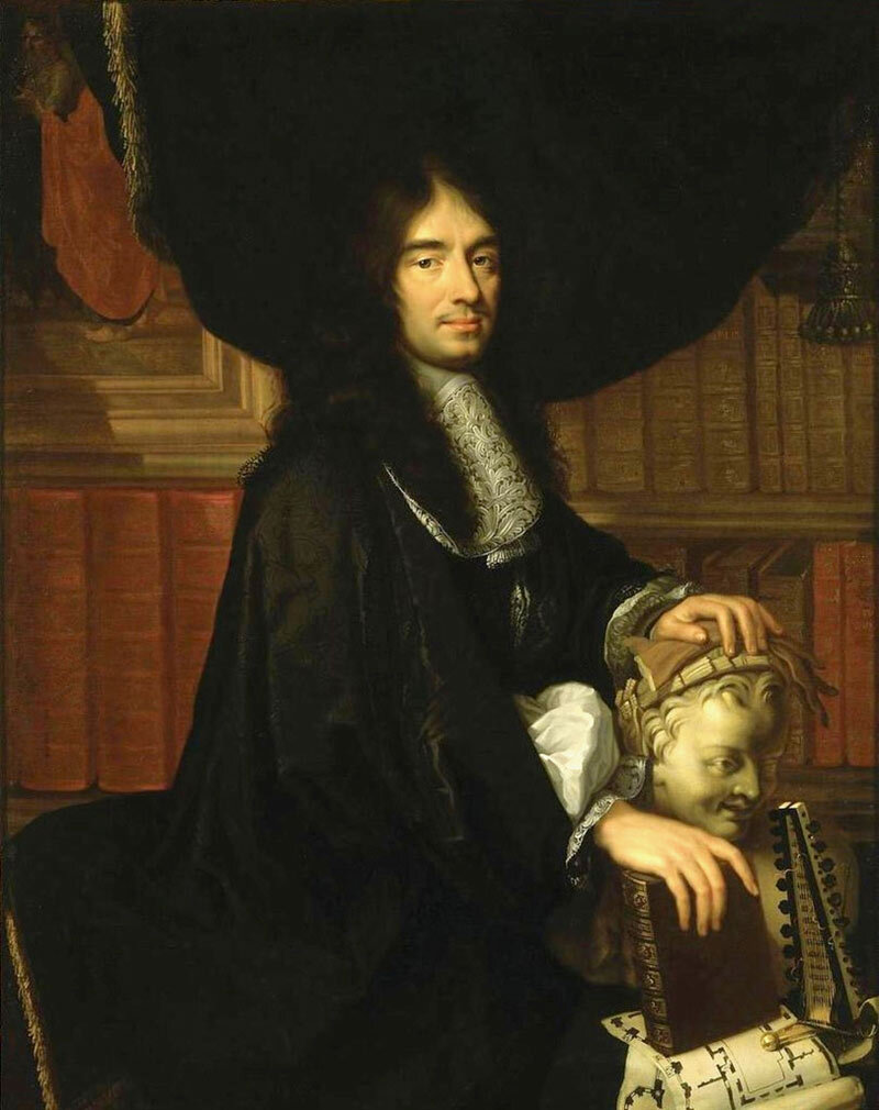 Портрет Шарля Перро, 1671−1672 гг. Филипп Лальмант. Источник: Версаль