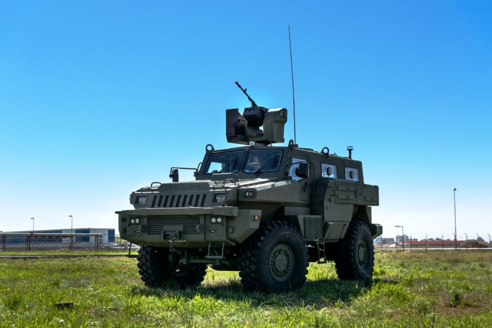 БРМ (боевая разведывательная машина) "Арлан" Казахстана.