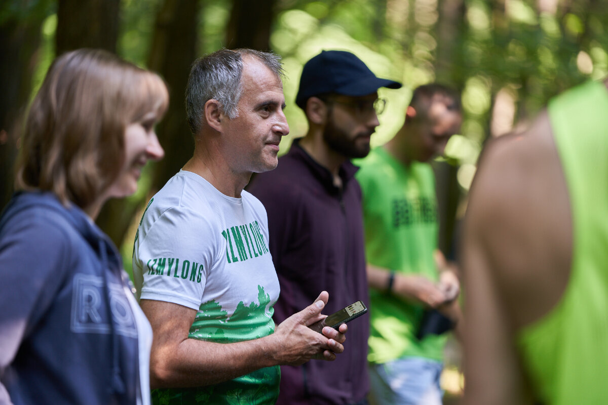 Сбор участников забега