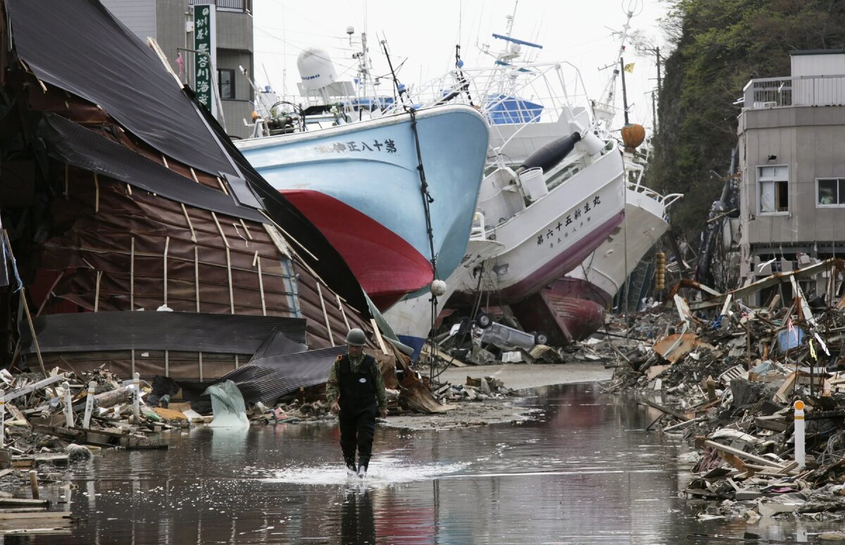 Землетрясение в японии в марте 2011