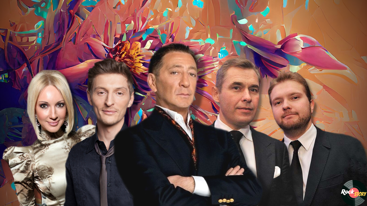 На фотографии: Лера Кудрявцева, Павел Воля, Григорий Лепс, Павел и Антон Астахов