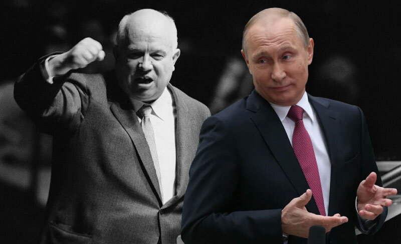 Три варианта ухода Путина из власти: Хрущев, Милошевич или Каддафи