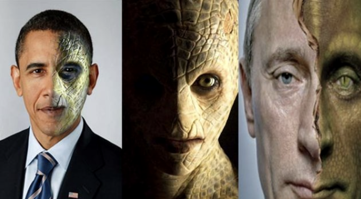 Потомки будущего. Обама рептилоид. Аннунаки рептилоиды иллюминаты.