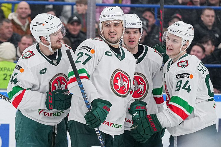    «Ак Барс» в татарстанском дерби увез победу из Нижнекамска (4:3) Фото: ak-bars.ru