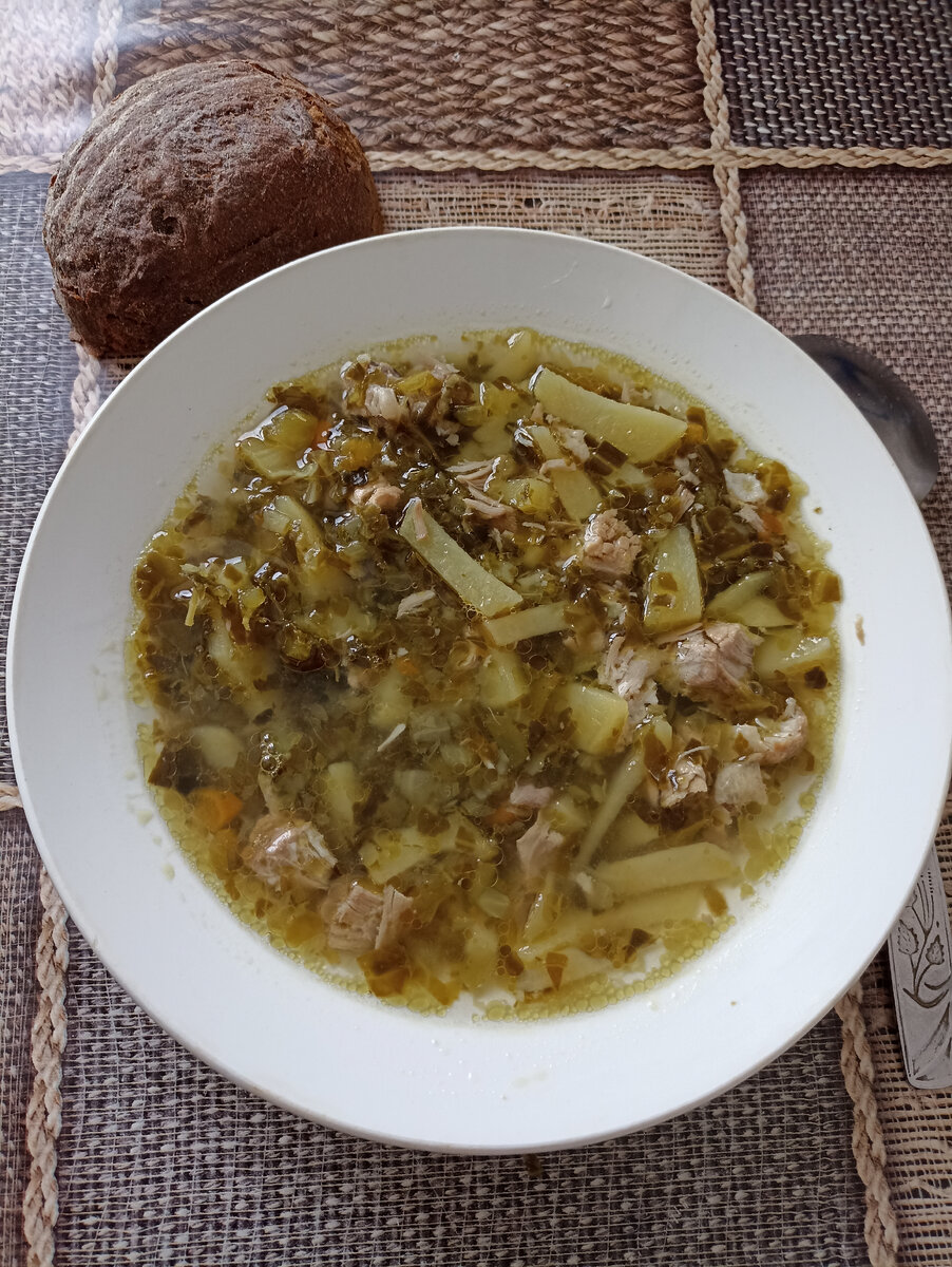 Зелёные щи. 