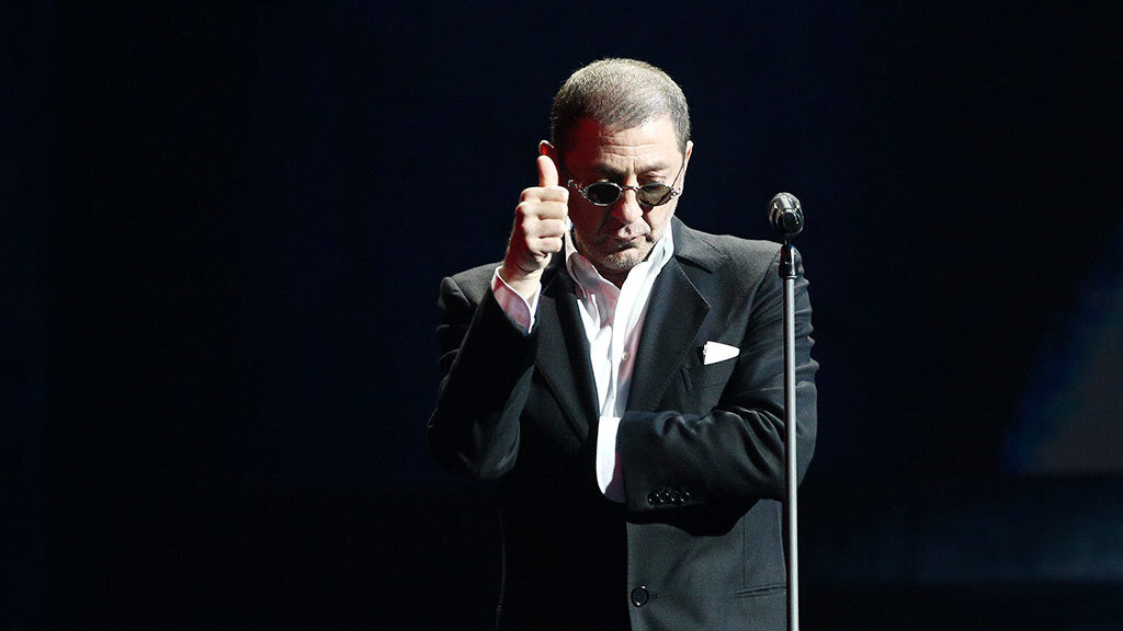 Григорий Лепс на сцене, фото из свободных источников. 