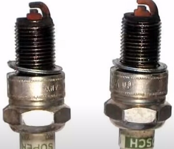 Появление масла на свечной резьбе