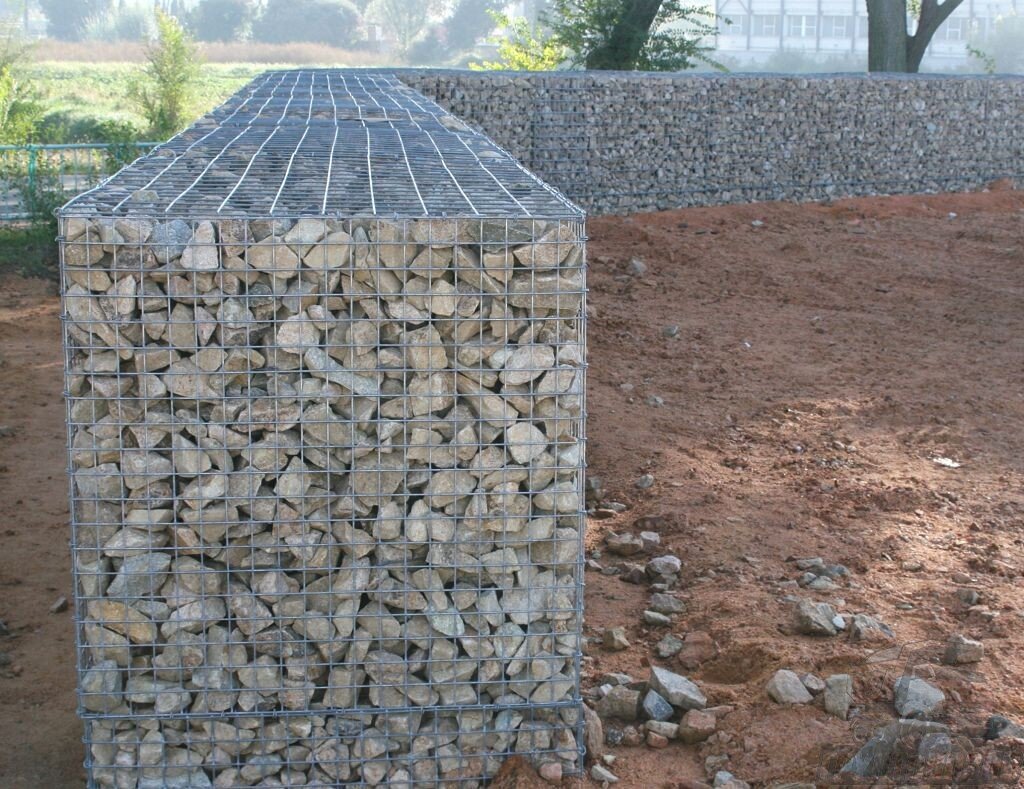 Щебень – главный материал для заполнения габионов