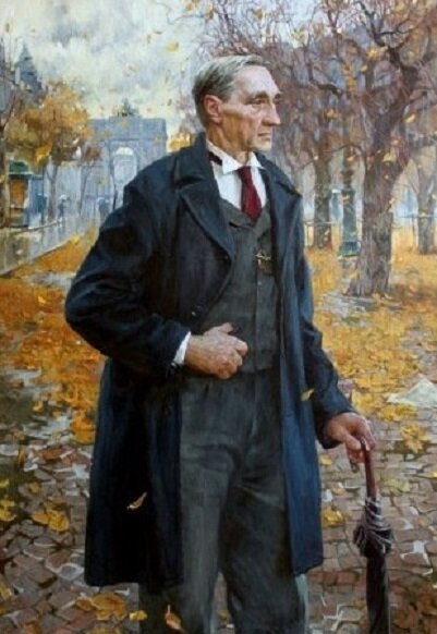 Несыпова Д.В. Портрет писателя И.С. Шмелёва.