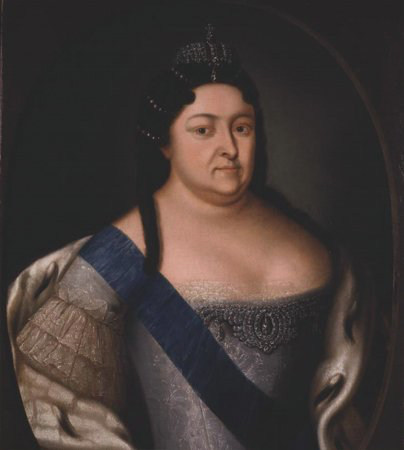 Неизв. художник. Портрет Анны Иоанновны. XVIII в.