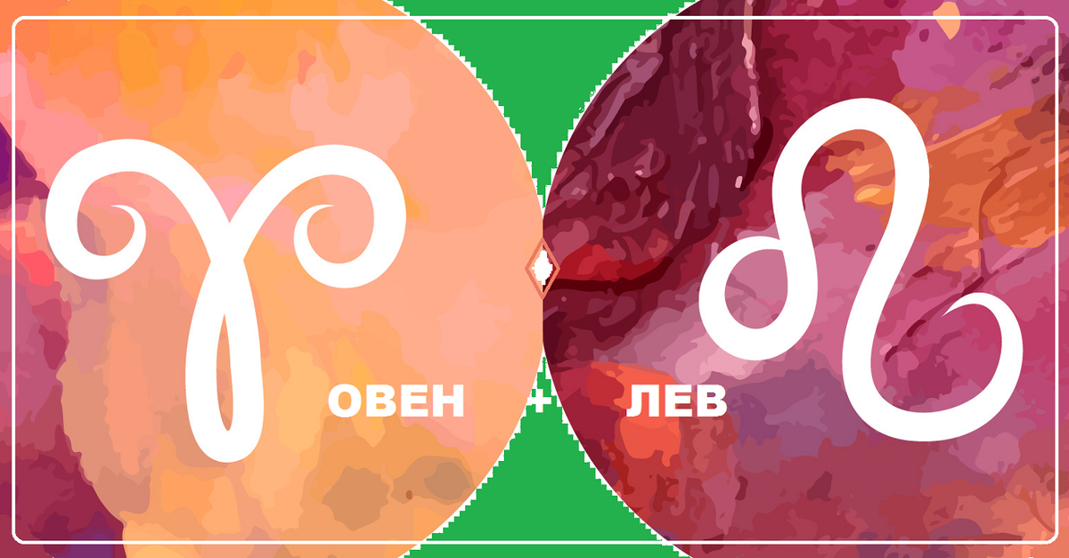 Совместимость знаков зодиака Овен и Лев